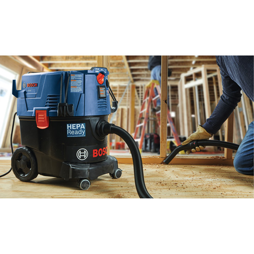 Dust Extractor, Abatement, 9 US Gal. (34.1 Litres) Capacity, Hepa Filtration Ottawa Fastener Supply