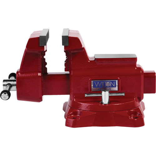 Utility HD Bench Vise, 6-1/2" Jaw Width, 4-1/4" Throat Depth Ottawa Fastener Supply