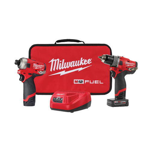 M12 Fuel Surge Driver Combo Kit, Lithium-Ion, 12 V Ottawa Fastener Supply