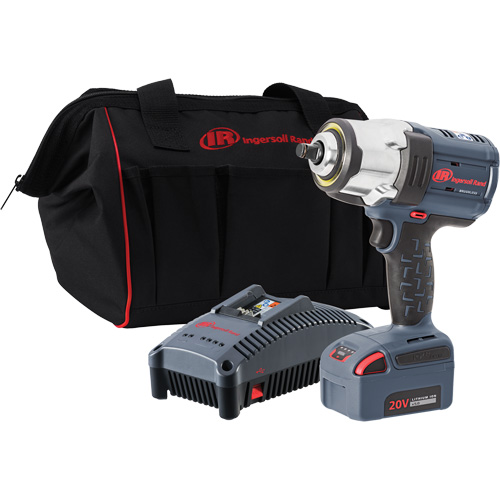 IQv20 High Torque Cordless Impact Wrench Kit, 20 V, 1/2" Socket Ottawa Fastener Supply