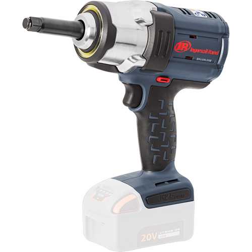 IQv20 Cordless Impact Wrench Kit with 2" Anvil Extension, 20 V, 1/2" Socket Ottawa Fastener Supply