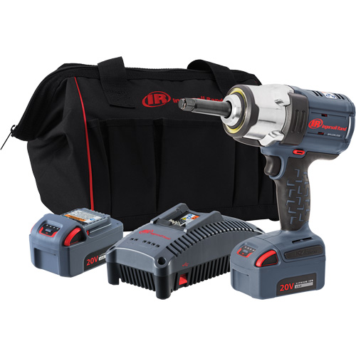 Cl&eacute; &agrave; percussion sans fil IQv20 avec n&eacute;cessaire de rallonge 2" Anvil, 20 V, Mandrin 1/2" Ottawa Fastener Supply