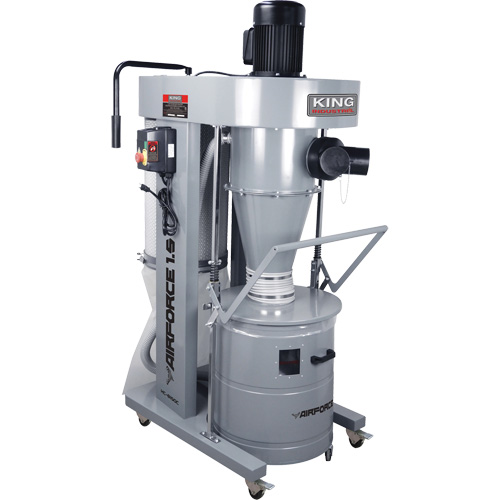 Cyclone Dust Collector, 26" x 47" x 70" Ottawa Fastener Supply