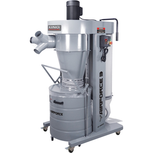 Cyclone Dust Collector, 32" x 40" x 82" Ottawa Fastener Supply