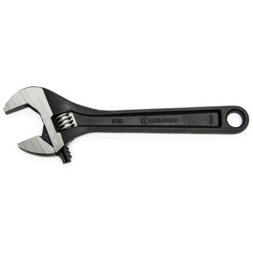 Adjustable Wrench, 6" L, 15/16" Max Width, Black Oxide Ottawa Fastener Supply