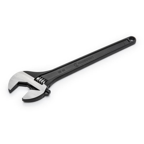 Adjustable Wrench, 15" L, 1-2/3" Max Width, Black Ottawa Fastener Supply