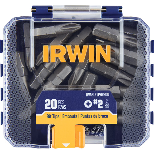 Embouts de tournevis &agrave; ins&eacute;rer, Phillips, #2, Prise 1/4" Ottawa Fastener Supply