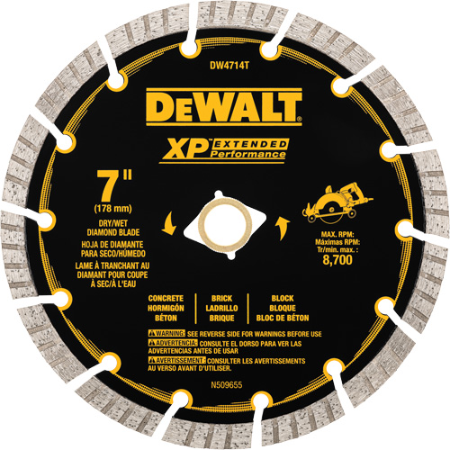 XP Turbo Segmented Diamond Blade Ottawa Fastener Supply