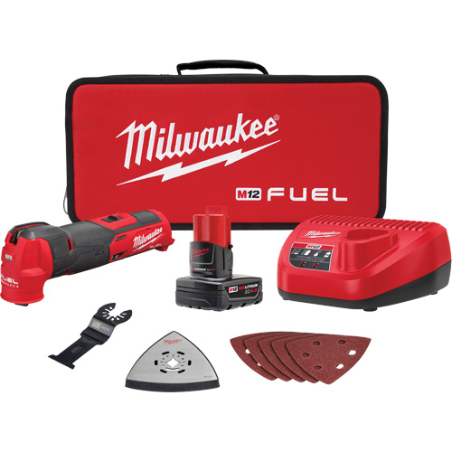 Ensemble outil polyvalent oscillant M12 Fuel, 12 V, Lithium-ion Ottawa Fastener Supply