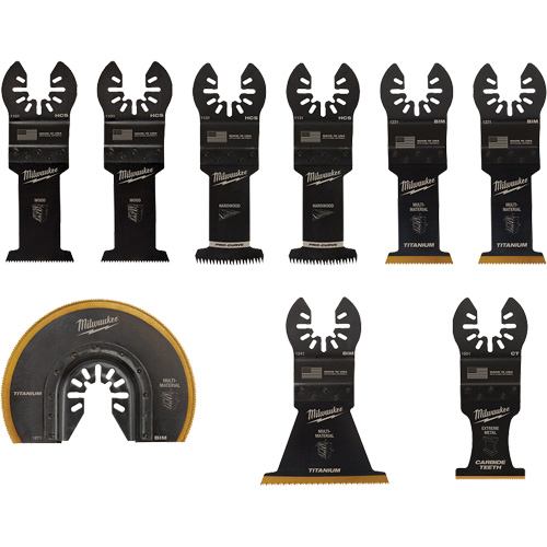 Ensemble de lames &agrave; usage g&eacute;n&eacute;ral Open-Lok pour outil polyvalent Ottawa Fastener Supply