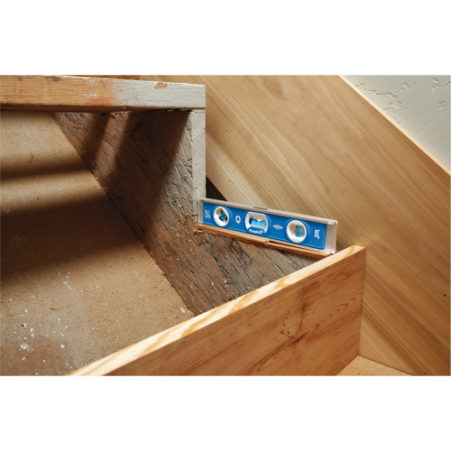 Torpedo Level, 10" L, Aluminum, 1 Vials, Magnetic Ottawa Fastener Supply