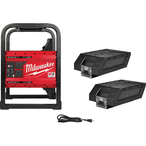MX Fuel Carry-On Power Supply, 1800 W/3600 W, Lithium Ion, 20-4/5" H x 12" W x 15" D, 49.7 lbs. Ottawa Fastener Supply