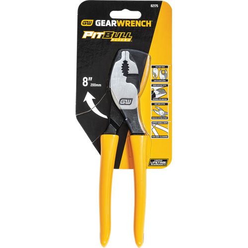 Pitbull Dipped Handle Slip Joint Pliers Ottawa Fastener Supply