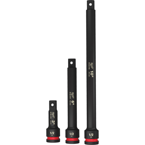 Jeu de rallonges pour douilles Shockwave Impact-Duty, Chocs, Prise 1/2", 3"/6"/10" lo Ottawa Fastener Supply