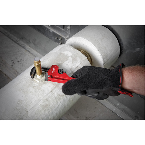 Pipe Wrench, 3/4" Jaw Capacity, 6" Long, Powder Coated Finish Ottawa Fastener Supply