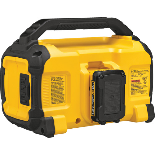 Max Jobsite Bluetooth&reg; Speaker (Tool Only), Lithium-Ion, 12 V/20 V Ottawa Fastener Supply
