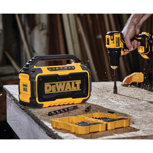 Max Jobsite Bluetooth&reg; Speaker (Tool Only), Lithium-Ion, 12 V/20 V Ottawa Fastener Supply