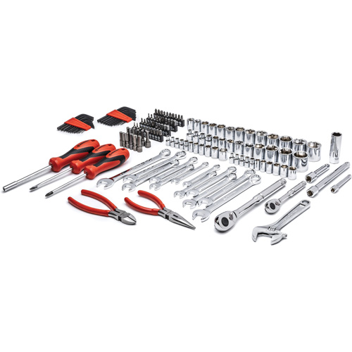 Jeu doutils m&eacute;triques/SAE de qualit&eacute; professionnelle &agrave; 6 pans et &agrave; prise 3/8" et 1/4" Ottawa Fastener Supply