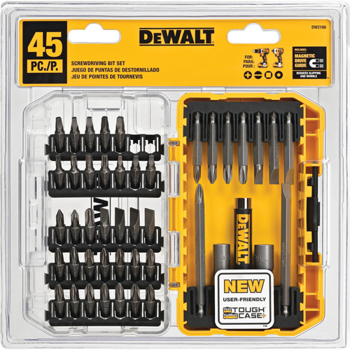 45 Piece Screwdriving Set with ToughCase&reg;+ System Ottawa Fastener Supply