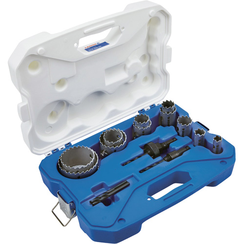 General Hole Saw Set, 11 Pieces Ottawa Fastener Supply