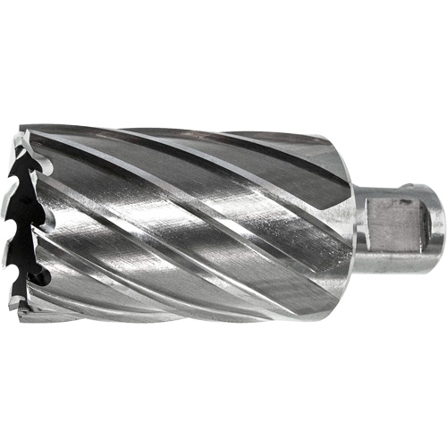 Fraise annulaire Drillco, Diam&egrave;tre de 7/16", Acier rapide, Profondeur de la coupe de 1", Tige 3/4" Ottawa Fastener Supply