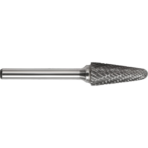 Drillco&reg; Double Cut Ballnose Cone Burr, SL-42L2 Ottawa Fastener Supply
