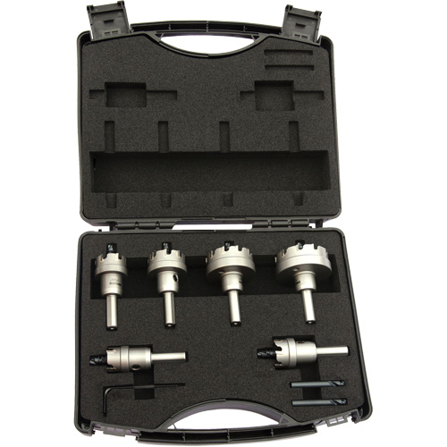 Drillco&reg; TCT Hole Cutter Set, 6 Pieces Ottawa Fastener Supply