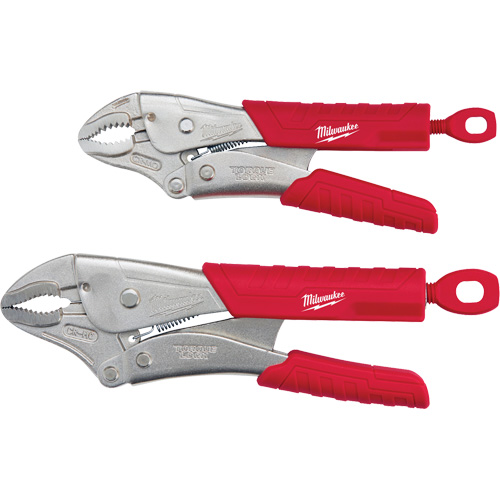 Torque Lock Curved Jaw Locking Pliers Set, 2 Pieces Ottawa Fastener Supply