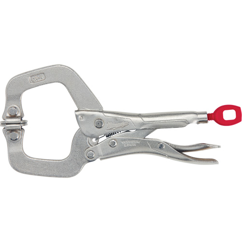 Torque Lock Locking Pliers with Swivel Jaws, 6" Length, C-Clamp Ottawa Fastener Supply