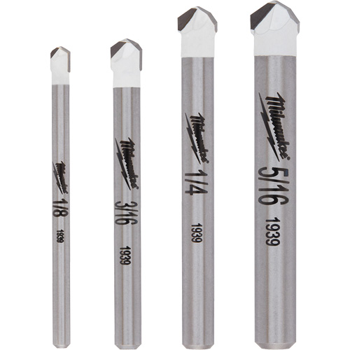 Natural Stone Bit Set, 4 Pieces, Carbide Ottawa Fastener Supply