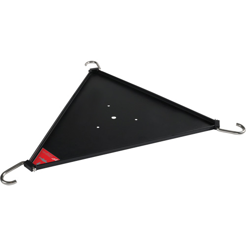 Tablette inf&eacute;rieure pour tr&eacute;pied de nivellement de 6 po avec &eacute;tau &agrave; chaîne Ottawa Fastener Supply