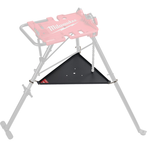 Tablette inf&eacute;rieure pour tr&eacute;pied de nivellement de 6 po avec &eacute;tau &agrave; chaîne Ottawa Fastener Supply