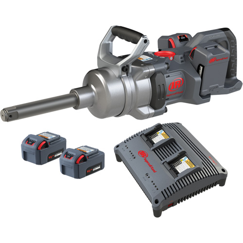 High Torque Cordless Impact Wrench Kit with 6" Anvil, 20 V, 1" Socket Ottawa Fastener Supply