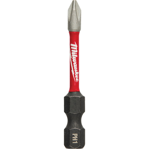 Shockwave Impact Duty Power Bit, Phillips, #1 Tip, 1/4" Drive Size, 2" Length Ottawa Fastener Supply