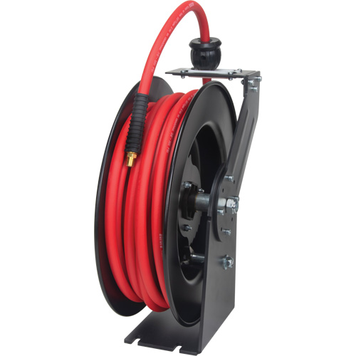 Hose Reel, Air/Water, 3/8" x 50', Single Hose, 300 psi Ottawa Fastener Supply