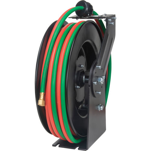 Welding Hose Reel, Welding Gases, 1/4" x 50', Single Hose, 300 psi Ottawa Fastener Supply