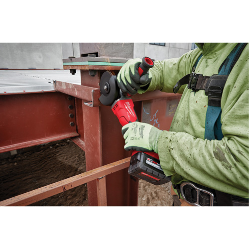 Meuleuse &agrave; frein avec interrupteur &agrave; glissi&egrave;re verrouillable M18 Fuel, 18 V, Mandrin 5", Lithium-ion Ottawa Fastener Supply