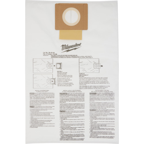 Fleece Dust Bags, 6 US Gal. Ottawa Fastener Supply