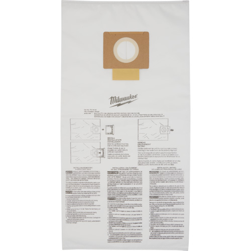 Fleece Dust Bags, 9 US gal. Ottawa Fastener Supply