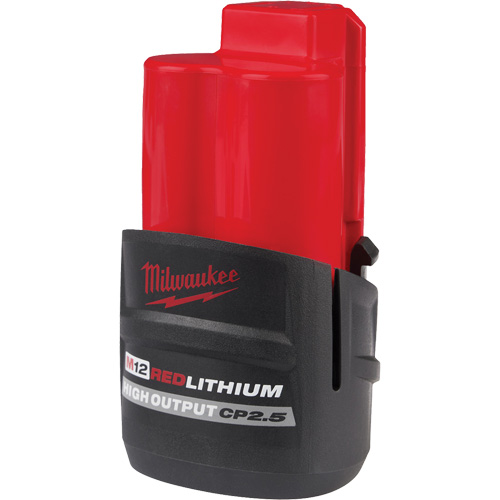 M12 Redlithium High Output CP2.5 Battery Pack, Lithium-Ion, 12 V, 2.5 Ah Ottawa Fastener Supply