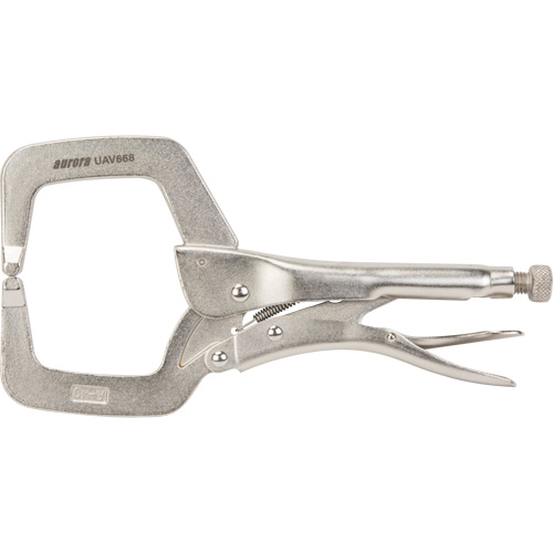 Locking Pliers, 11" Length, C-Clamp Ottawa Fastener Supply