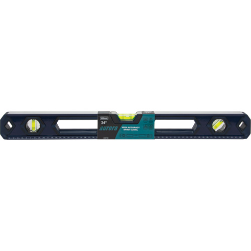 High-Accuracy Level, Box, 2' L, Aluminum, 3, Non-Magnetic Ottawa Fastener Supply