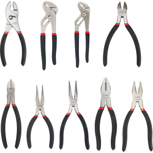 All-Purpose Plier Set, 9 Pieces Ottawa Fastener Supply