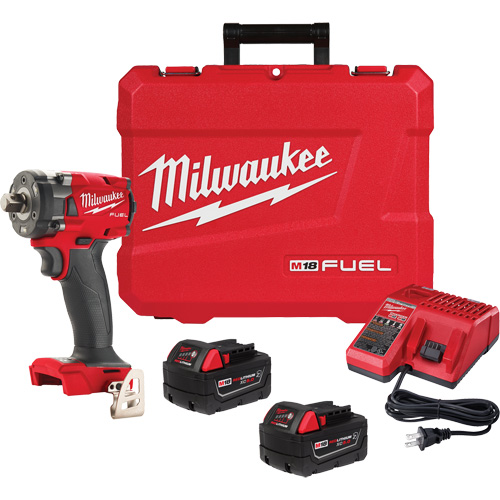 Cl&eacute; &agrave; chocs compacte M18 FUEL avec ensemble de d&eacute;tente &agrave; goupille, 18 V, Mandrin 1/2" Ottawa Fastener Supply