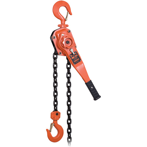 KLP Series Heavy-Duty Lever Chain Hoist, 5' Lift, 6000 lbs. (3 tons) Capacity Ottawa Fastener Supply