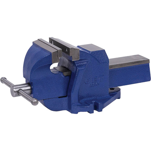 Heavy-Duty British Pattern Bench Vise, 6" Jaw Width, 3-1/2" Throat Depth Ottawa Fastener Supply