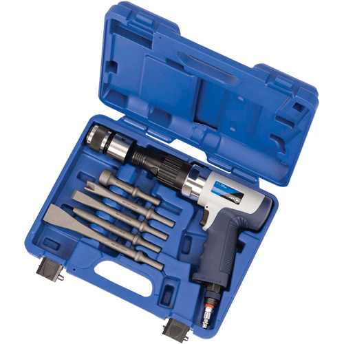 AH200SHD 6-Piece Super Heavy-Duty Air Hammer Kit, 3.7 CFM, 1/4" NPT, 2000 BPM Ottawa Fastener Supply