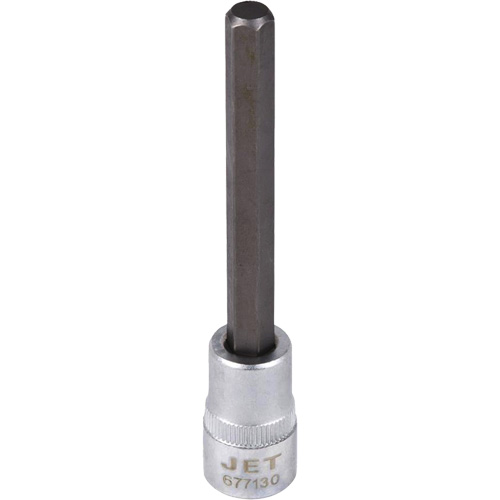 Extra-Long Bit Sockets, Hex, 5/16" x 4" L, 3/8" Drive Ottawa Fastener Supply