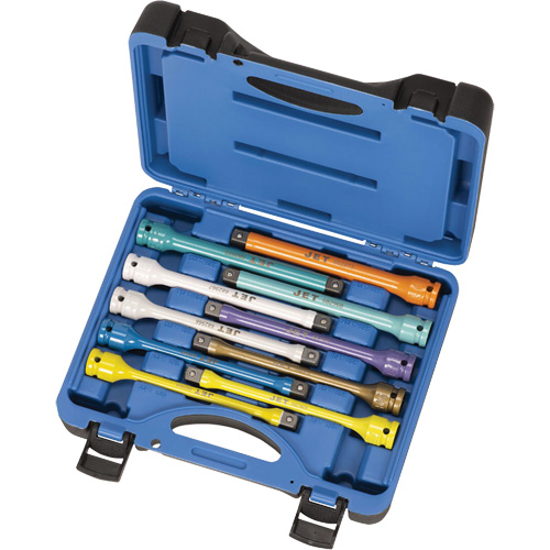 JTLE-10S Jeu de rallonges limiteurs de couple, Prise 1/2"/80 lb-pi, Couple de 65 lb-pi/100 lb-pi/120 lb-pi/140 lb-pi/75 lb-pi/90 lb-pi/110 lb-pi/150 lb-pi/160 lb-pi, Multiple Ottawa Fastener Supply
