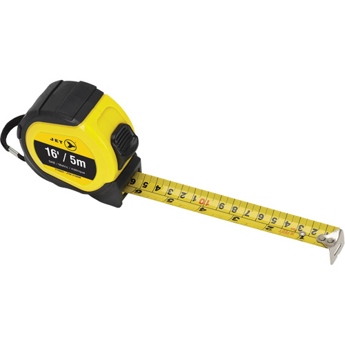 JTM-316SM Tape Measures, 3/4" x 16', Metric & Imperial Graduations Ottawa Fastener Supply